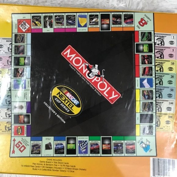 *RARE* NASCAR Nextel Cup Series Collector's Edition Monopoly - Picture 7 of 16